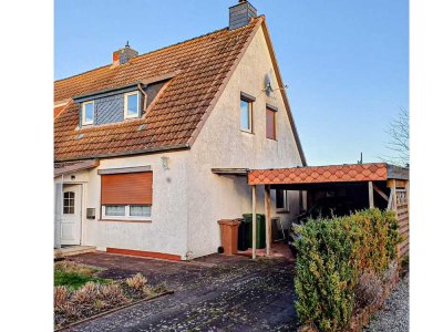 Doppelhaushälfte: Zentrumsnah mit großem Garten auf 413 m² Grudstück