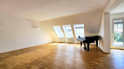 Exklusiv, hell, geräumig, ruhig - Dachterrassenjuwel mit 143 m² – inkl. Tiefgarage