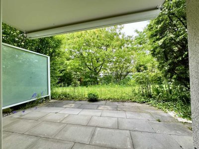 *Betreutes Wohnen* Barrierefreie 2-Zi.-Wohnung mit Terrasse  – Wohnen ab 60, sofort frei
