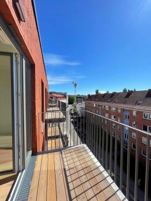 Helles 2 Zimmer Pentouse  mit Südbalkon - Provisionsfrei direkt vom Bauträger