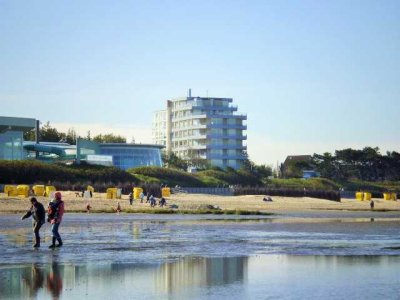 Hotelappartement mit verglaster Loggia im Haus "Seehütte" - direkt am Sandstrand von Cuxhaven-Duhnen