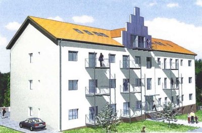 Schöne 2 Zimmer-Wohnung mit Balkon, Einbauküche und PKW Stellplatz in Schiffweiler