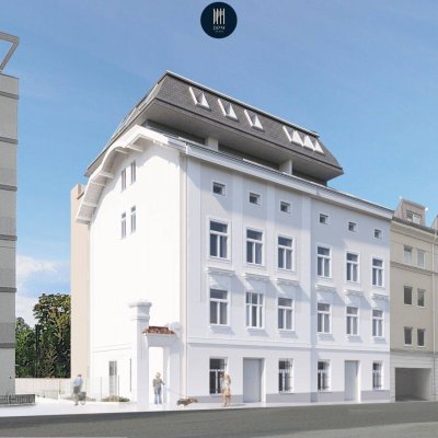 "Grünes Cumberland" ! Traumhafte zweistöckige 4-Zimmer-Wohnung mit Galerie und Balkon