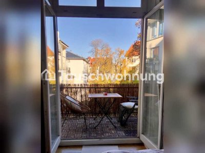 Tauschwohnung: Tausche 2-Zimmer Altbau Nordend gegen 3-4 Zimmer