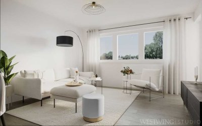 * Moderne Wohnung mit Einbauküche und Balkon -  in zentraler und ruhiger Lage in Rösrath *