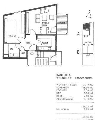 Tolle 2-Zimmer EG-Wohnung in Ludwigshafen, sofort verfügbar