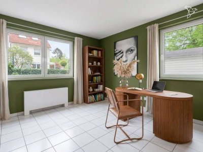 FAMILIENGLÜCK IM HERZEN FRANKFURTS � Helle Erdegeschosswohnung mit Terrasse und Garten!