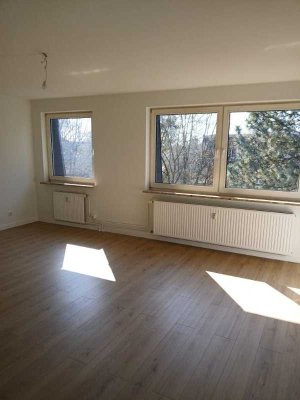Mix aus alt und modern. Teilsanierte 1,5 Zimmerwohnung mit Balkon zum 16.04.2026.
