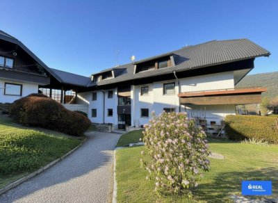 Geräumige 4-Zimmer-Wohnung in Alt-Ossiach mit Balkon und Seeblick