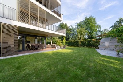 Einziehen &amp; genießen: Exklusive Gartenwohnung mit allem, was das Herz begehrt in Steyr