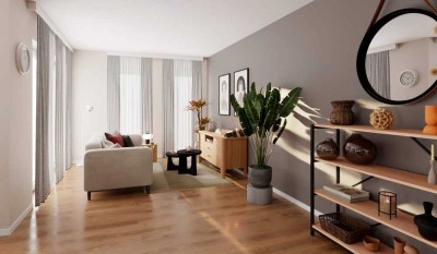 Eigentumswohnung mit Loggia und Terrasse