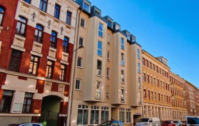 Tolle 3-R. Wohnung am Park -Neubau-WE  mit Balkon, TG & LIFT in ruhiger Lage Reudnitz