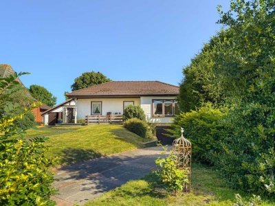 Charmanter Bungalow – das Hummelhaus mit Blick ins Grüne