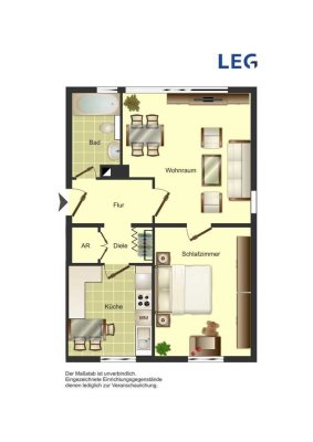 Perfekte Bude für 2 Personen ab Juni frei. OHNE BALKON