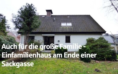 Geräumiges 6-Zimmer-Einfamilienhaus in Norderstedt in Sackgasse - keine Maklerprovision!!!