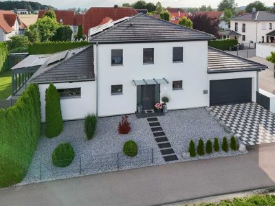 Zeitgemäßes Einfamilienhaus