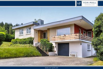 Naturnahes Einfamilienhaus mit Entwicklungspotenzial