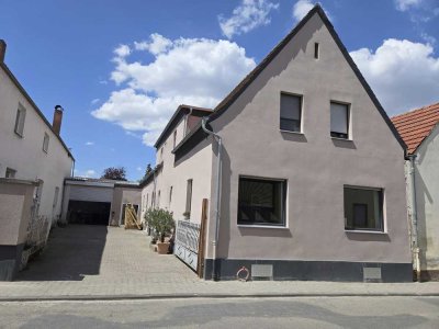Wohnen & Arbeiten unter einem Dach: EFH mit 225 m² Halle - ideal für Handwerker & Selbstständige!
