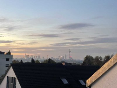 Moderne Doppelhaushälfte mit Südgarten und Dachloggia – ruhiges Wohnen mit Skylineblick (von privat)