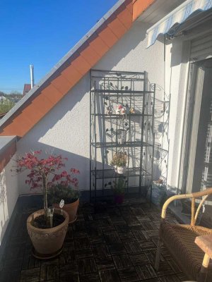 Charmante 3-Zimmer-Terrassenwohnung im 2. OG in Ludwigshafen-Maudach