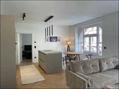 Voll möbliertes Schmuckstück in der Schwetzinger-Vorstadt! Stilvolle 2-Zimmer-Wohnung inkl. EBK