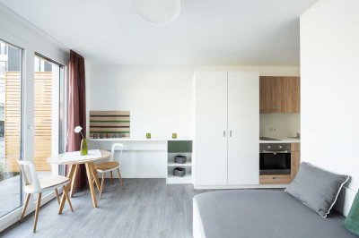 Möblierte Komfort-Apartments mit Balkon "Urban.In Ingolstadt" - für Studenten, Praktikanten & Azubis