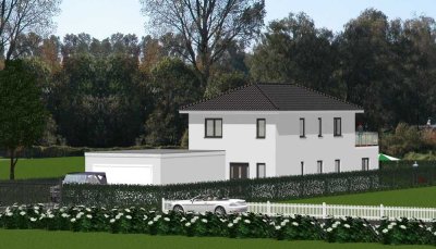Exklusive Stadthausvilla KFW 40 in ruhiger Lage von Sasel