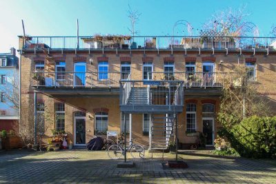 3-Zimmer-Wohnung im Hinterhaus - Sanierter Altbau in Löbtau