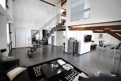 Exlusive großzügige 3 1/2 ZKB-Mais.-Whg. in MA.-Seckenheim im Loftstil.