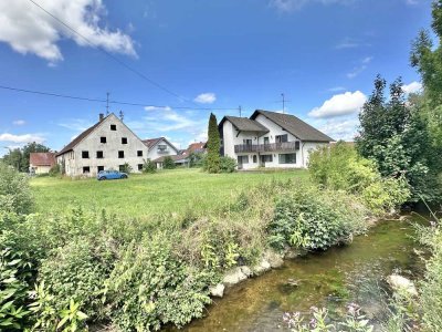 Großzügiges Einfamilienhaus mit viel Potenzial auf Traumgrundstück mit über 2.400m² in Rammingen