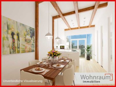 Haus im Haus. Maisonettewohnung mit einmaligem Altbauflare im historischen Ortskern von Schornbach