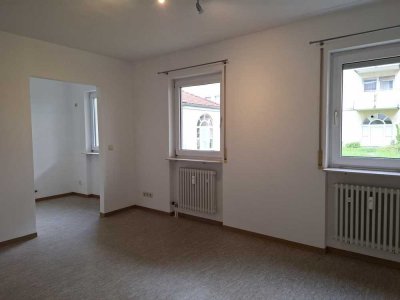 Zentral, doch sehr ruhig gelegene 2-Zimmer-EG Wohnung im Herzen von Karlsruhe