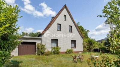 EFH mit Wintergarten, Gartenhaus & Garage – ca. 120 m² Wohnfläche & 1086 m² Grundstück!