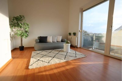 Balkonwohnung im zweiten und letzten Stock