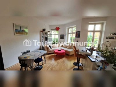 Tauschwohnung: 3Z-EG Wohnung sanierter Altbau, Terrasse und Garten