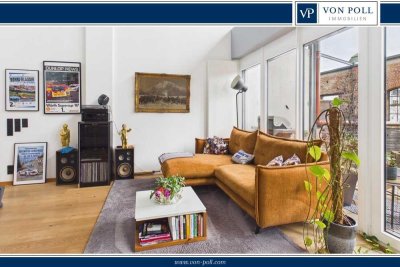 Lichtdurchflutete 3-Zimmer-Maisonette-Wohnung mit Terrasse