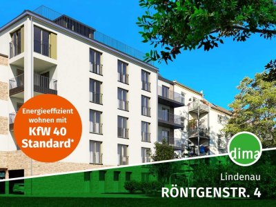KfW-40-Neubau: Super Investment! WE mit Tageslichtbad, großem Balkon zum Hof, Parkett, Aufzug u.v.m.