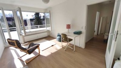 Sonnige 2-Zi.-Wohnung mit XXL-Balkon, top saniert - ideal für Eigennutzer & Kapitalanleger
