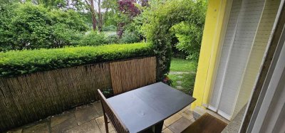 3-Zimmer-Wohnung mit Terrasse, Einbauküche - Teilmöbliert