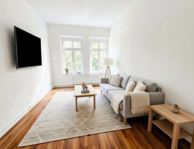 Ab sofort! Renovierte 4-Raum-Wohnung mit moderner Einbauküche und Balkon | Stellplatz mögl.