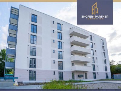 Exklusive Neubau-Mietwohnung mit Tiefgarage, Fahrstuhl, Terrasse und Balkon!