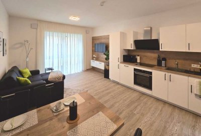Wohnliches, neues 2-Zimmer-Apartment, möbliert & voll ausgestattet, zentral in Obernburg