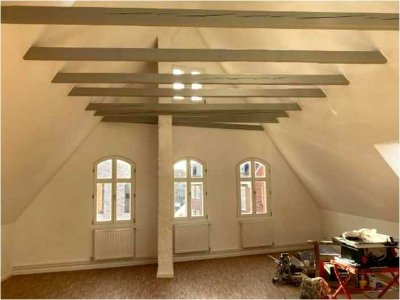 Charmante 3-Zimmer Loft-Wohnung im 3. OG mit Balkon in Lübeck Innenstadt