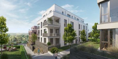 - BESICHTIGUNG SONNTAG 11.00 Uhr bis 13.00 Uhr - Neubau-Wohnung mit Rheinblick
