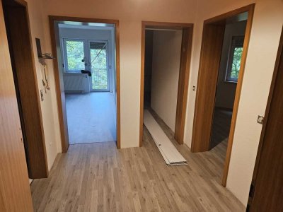 Attraktive und vollständig renovierte 3-Raum-Erdgeschosswohnung mit EBK in Schönau