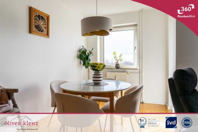 Endlich Zuhause - großzügige Wohnung mit tollem Weitblick.