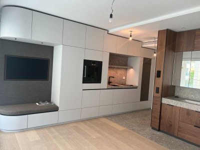 mittendrin im schönsten Lehel - luxuriöses Appartement voll ausgestattet