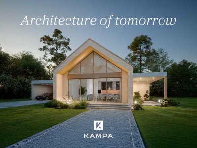 KAMPA Bungalow, Premium Qualität, individuell geplant, echte Autarkie im Standard, schlüsselfertig