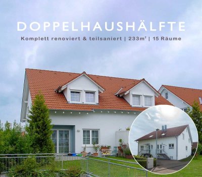 Attraktive Doppelhaushälfte in Sigmaringen | 233 m² | 15 Räume