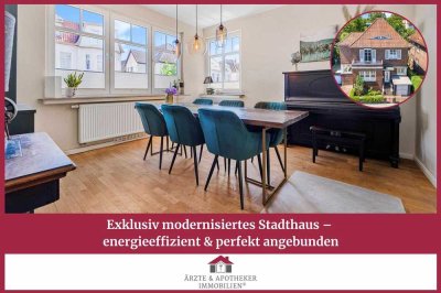 Exklusiv modernisiertes Stadthaus – energieeffizient & perfekt angebunden